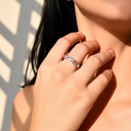 Infinity Baguette Band