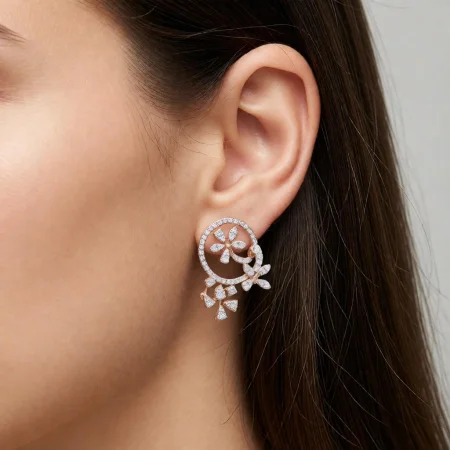 Celeste Vine Cascade Earrings