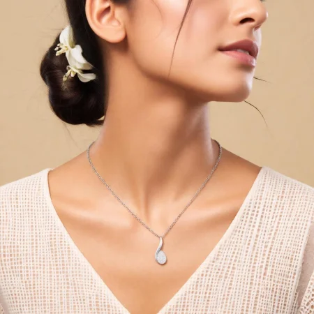 Luna Teardrop Shine Pendant