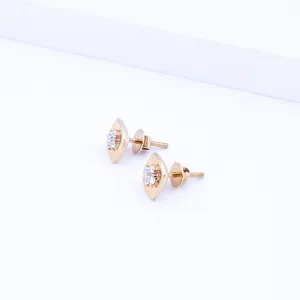 Minimal Square Stud Earrings
