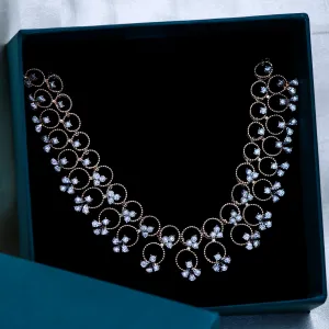 Ornate Circle Floral Necklace