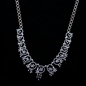 Aurora Circle Bloom Necklace