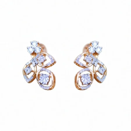 Isolde Grace Curve Studs