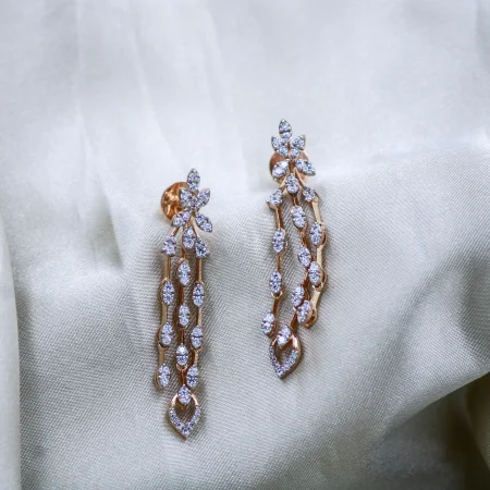 Moonlit Circle Charm Earrings