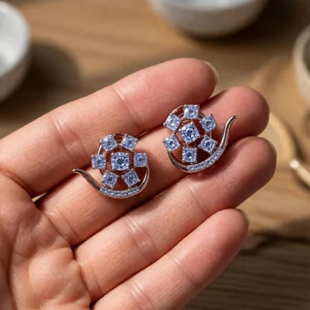 Seraphine Luxe Arc Earrings