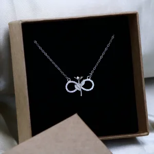 Infinity Rose Spark Pendant