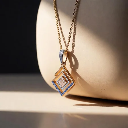 Elysian Geometric Grace Pendant